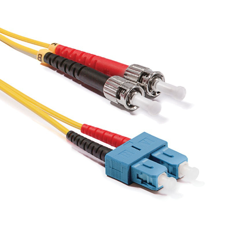 OPTICAL PATCH CABLE DUPLEX, ST-SC 9/125UM SM, 5M, OS2 - FDA223-05M