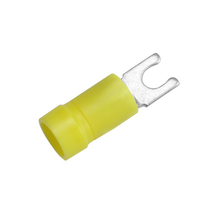 12-10 AWG Vinyl Fork Terminals (Pack of 25)