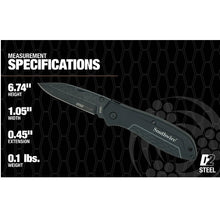 Folding Drop Point Pocket Knife DPKD2 (Pack of 4)