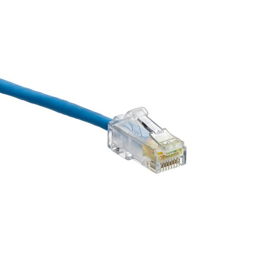 Cat 6 Small Diameter High-Flex Patch Cord 3 ft Blue 6H460-3L