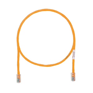 6' 24 AWG Orange Cat 6A UTP Solid Patch Cord UTP6AX6OR