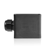 Leviton Single-Gang Portable Outlet Box Black 3059-2E