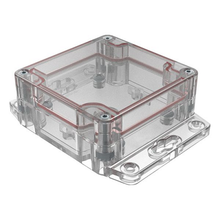 4.36" X 1.38" X 3.15"Plastic Box Enclosure With Flang RBF33P06C08C