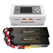 Gens Ace 6800mAh 3S1P 11.1V G-Tech Bashing Series Lipo Battery Pack With Charger Combo GEAD300683SGT2