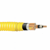 4/0 AWG 3C HVTECK Copper 320 mil NLEPR TS AIA 25kV 133% IL Yellow PVC Jacket CSA