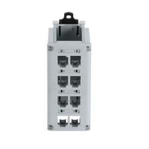 Copper Shielded DIN Rail Patch Panel CDPP8RG-S