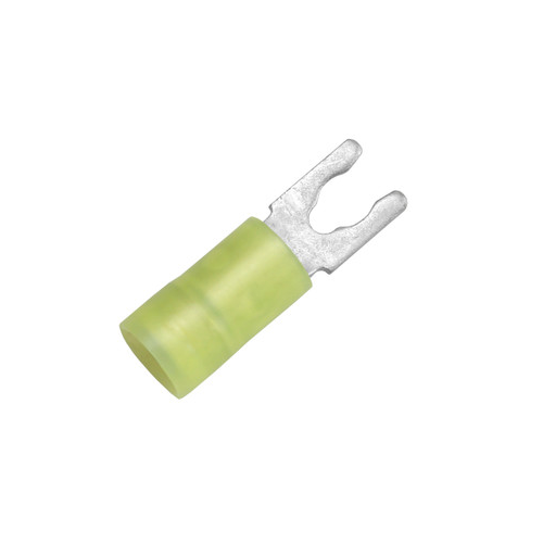 12-10 AWG Nylon Fork Terminals (Pack of 25)