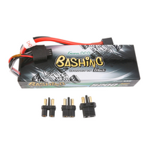Gens Ace 5200mAh 2S1P 7.4V G-Tech Bashing Series Lipo Battery Pack Hardcase 24# With EC3, Deans And XT60 Adapter GEA522S35T3GT