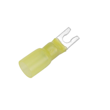 12-10 AWG Heat Shrink Fork Terminals (Pack of 25)