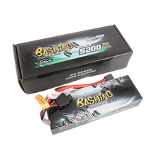 Gens Ace 5200mAh 2S1P 7.4V G-Tech Bashing Series Lipo Battery Pack Hardcase 24# With EC3, Deans And XT60 Adapter GEA522S35T3GT