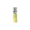 0.13 12-10 AWG Pan Term Female Disconnect Butted Seam Vinyl Barrel DV10-250-L (Pack of 50)