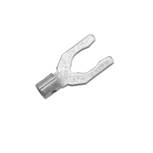 16-14 AWG Non-Insulated Fork Terminals (Pack of 25)
