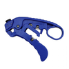 Cat7a/6a/6/5e Shielded And Unshielded  For Adjustable Lan Cable Blue Stripper S45-S01BL (Pack of 10)