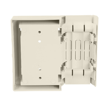 PVC T-45 Low Voltage Surface Raceway Faceplate White T45WCWH