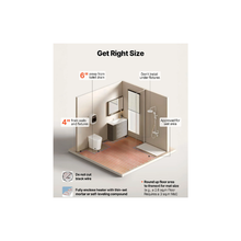 50 Sq.Ft Heated Floor Cable Kit With Smart Thermostat SHHC-K-600