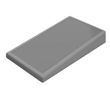 Standard Smooth Recess Sloped Empty Enclosure Gray Flanged Wallmount 0.39 Height 05S,GY
