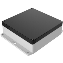 Top Clear Bottom Black Enclosures 2.80 in / 70 mm Boxes And Cases RBF66P06C28B