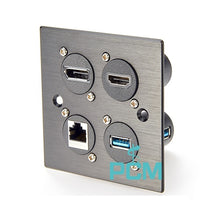 8P8C D-Type Feedthrough RJ45 Connector PCM-0569 (Pack of 300)