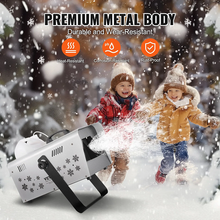 1500W Handheld & Hanging Snow Making Machine with Wireless Remote Control