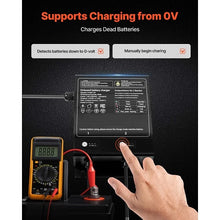 2-Bank 10A 12V Onboard Boat Charger IP68 Waterproof Smart On-Board Battery Charger