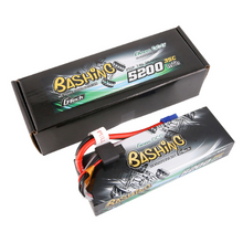 Gens Ace 5200mAh 2S1P 7.4V G-Tech Bashing Series Lipo Battery Pack Hardcase 24# With EC3 Plug GEA522S35E3GT