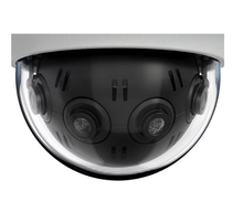 12 Megapixel 180 Degree Panoramic Pendant White Indoor Vandal Network Camera IMM12018-1P