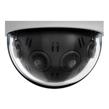 12 Megapixel 180 Degree Panoramic Surface White Indoor Vandal Network Camera IMM12018-1S