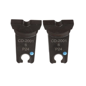 4 AWG CD-2001 Crimp Die Tool Black Oxide Steel Gray P29 CD-2001-4-SET