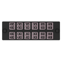 12 Port Opticom Keyed J-Rose LC Fiber Adapter Panel Duplex FAP12WJRODLCZ
