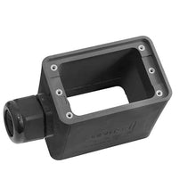 Leviton Single-Gang Portable Outlet Box Black 3059-2E