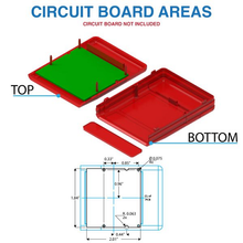 2.20"W x 2.80"L x 0.71"H Faceplate Handheld Enclosure Without Pocket Clip M4,TRRD,R