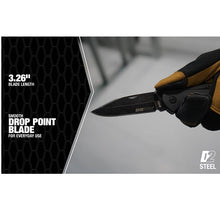Folding Drop Point Pocket Knife DPKD2 (Pack of 4)