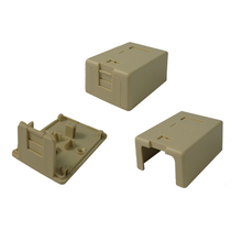 1-Port Universal Surface Mount Box With Dust Cover (Pack of 50)
