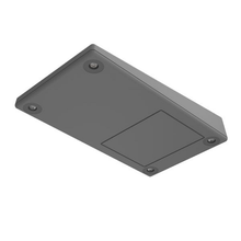 Slide Release Gray Flanged Wallmount Enclosure 0.39 Height 05SW,GY
