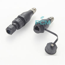8 Pin A Code Waterproof RJ45 to M12 Adapter PCM-HD-0088