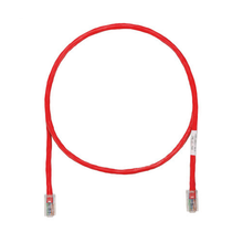 6' 24 AWG Red Cat 5e UTP Copper Patch Cord UTPCH6RDY