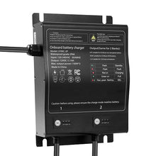 2-Bank 10A 12V Onboard Boat Charger IP68 Waterproof Smart On-Board Battery Charger
