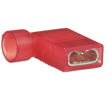 0.178 22-18 AWG Pan-Term Female Disconnect Right Angle Nylon Insulated DNFR18-250FIB-M (Pack of 1000)