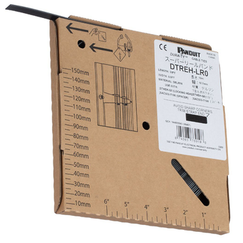 600 Dura-Ty Cable Tie Strapping Kit Extra-Heavy Acetal UV DTREH-LR0 (Pack of 1 Reel 50)