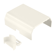 PVC Low Voltage Surface Raceway Transition Fitting Cover White T70TRCWH (Pack of 10)
