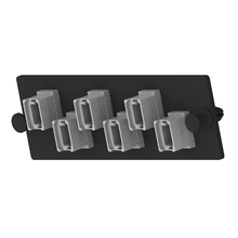 6 Port Opticom MPO Fiber Optic Adapter Panel FAP Horizontal FAPH0612CGMPO