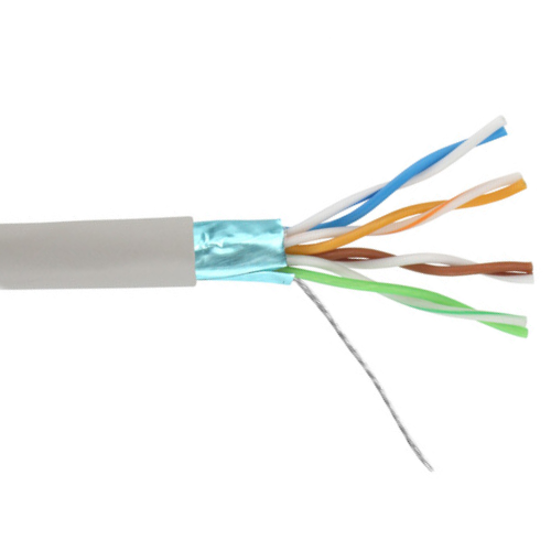 1000' 26 AWG CAT5E Shielded Stranded Tinned Copper