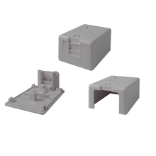 1-Port Universal Surface Mount Box With Dust Cover (Pack of 50)