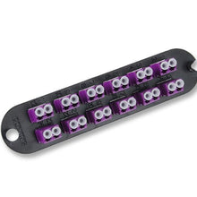 LANscape Closet Connector Housing Panel Duplex 24-Fiber LC duplex Composite Violet CORNING CCH-CP24-LK