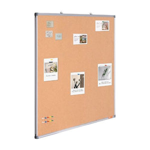 48"x36" Large Cork Board – Wall-Mounted Bulletin Board for School Home Office