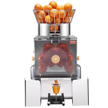 120W Commercial Orange Juicer Automatic Feeding 25 Oranges/Min Stainless Steel