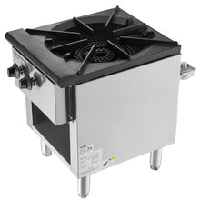 Commercial Gas Stove with Cabinet 90,000 BTU Propane/Natural Gas Range Stainless Steel