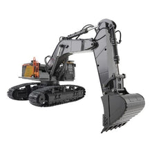RC Excavator Toy, 1:14 Scale, 22-Channel Remote Control Digger with Metal Shovel, Lights & Sounds