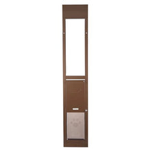 75-81 Inch Dog Door for Sliding Glass Door Adjustable Height for Renters