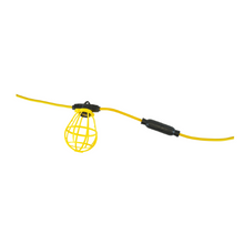 50 ft Plastic Cage String Light with 12/3 SJTW Cord & L5-20 Plug SLP123J50L